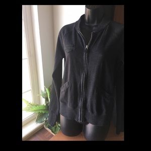 Harley Davidson light sweater jacket